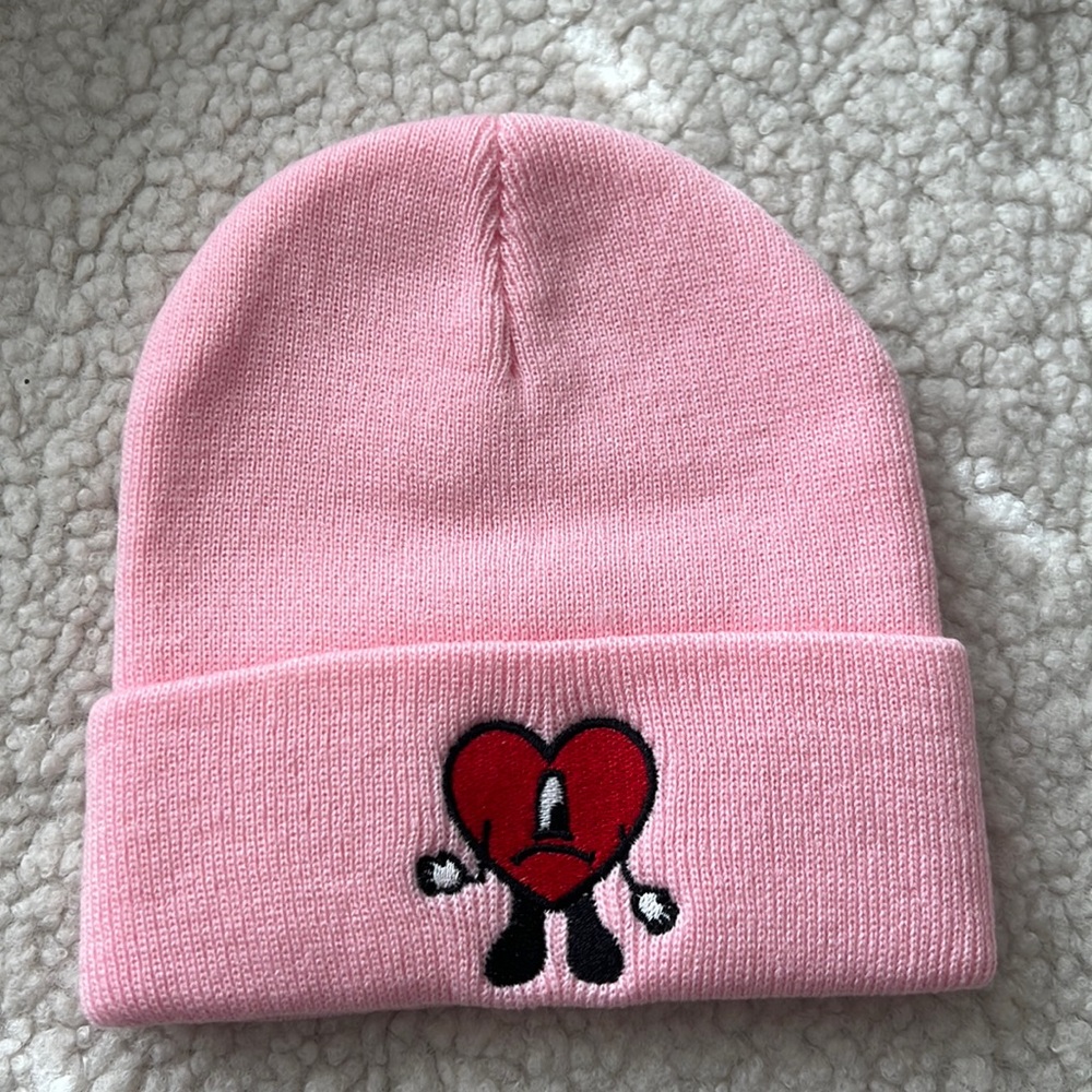 Pink beanie